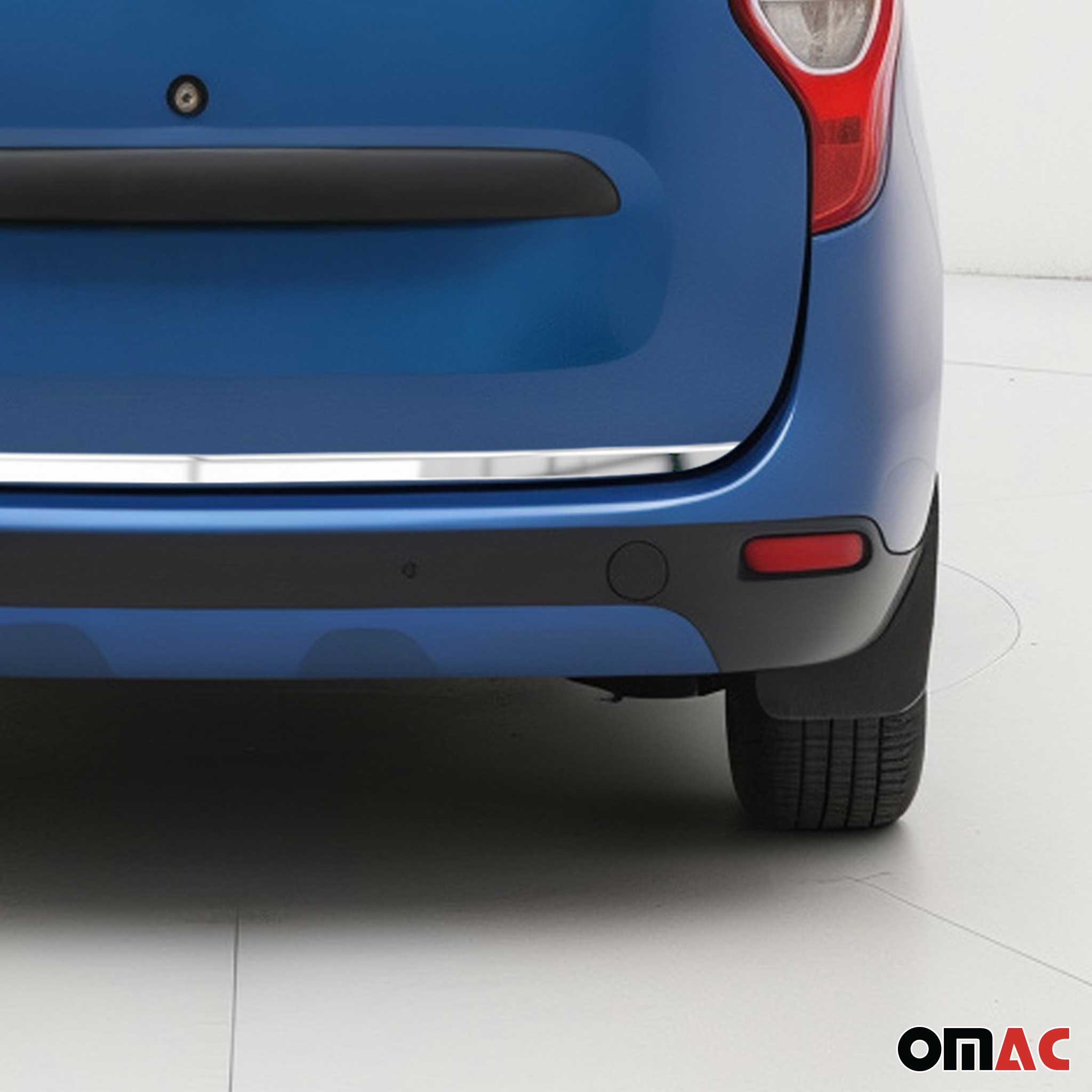 Kofferraumleiste Heckleiste für Dacia Lodgy 2012-2024 Untere Chrom Edelstahl