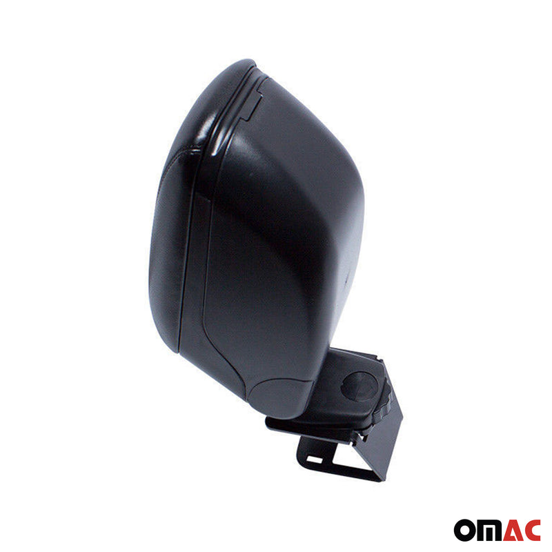 Mittelarmlehne Armlehne Mittelkonsole für Citroen C4 2009-2018 PU-Leder Schwarz
