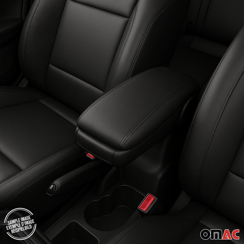 Mittelarmlehne Armlehne für Peugeot 208 / 2008 2020-2025 PU-Leder ABS Schwarz