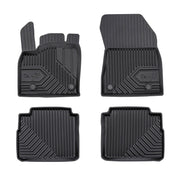 Fußmatten Gummimatten für Nissan X-Trail IV T33 2022-2026 e-Power TPE Schwarz 4x
