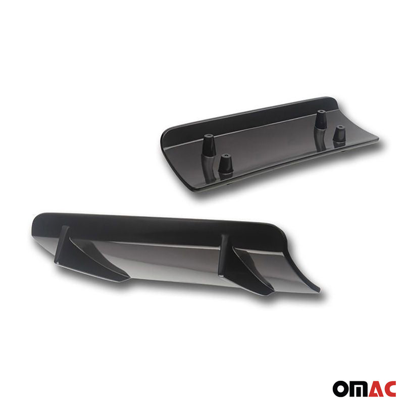 Heckschürzenansatz Heck Diffusor für Mazda 3 BK 2006-2009 Unlackiert Kunststoff