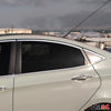 Fensterleisten Zierleisten für Hyundai Accent Blue Solaris 2012-2020 Chrom 14tlg