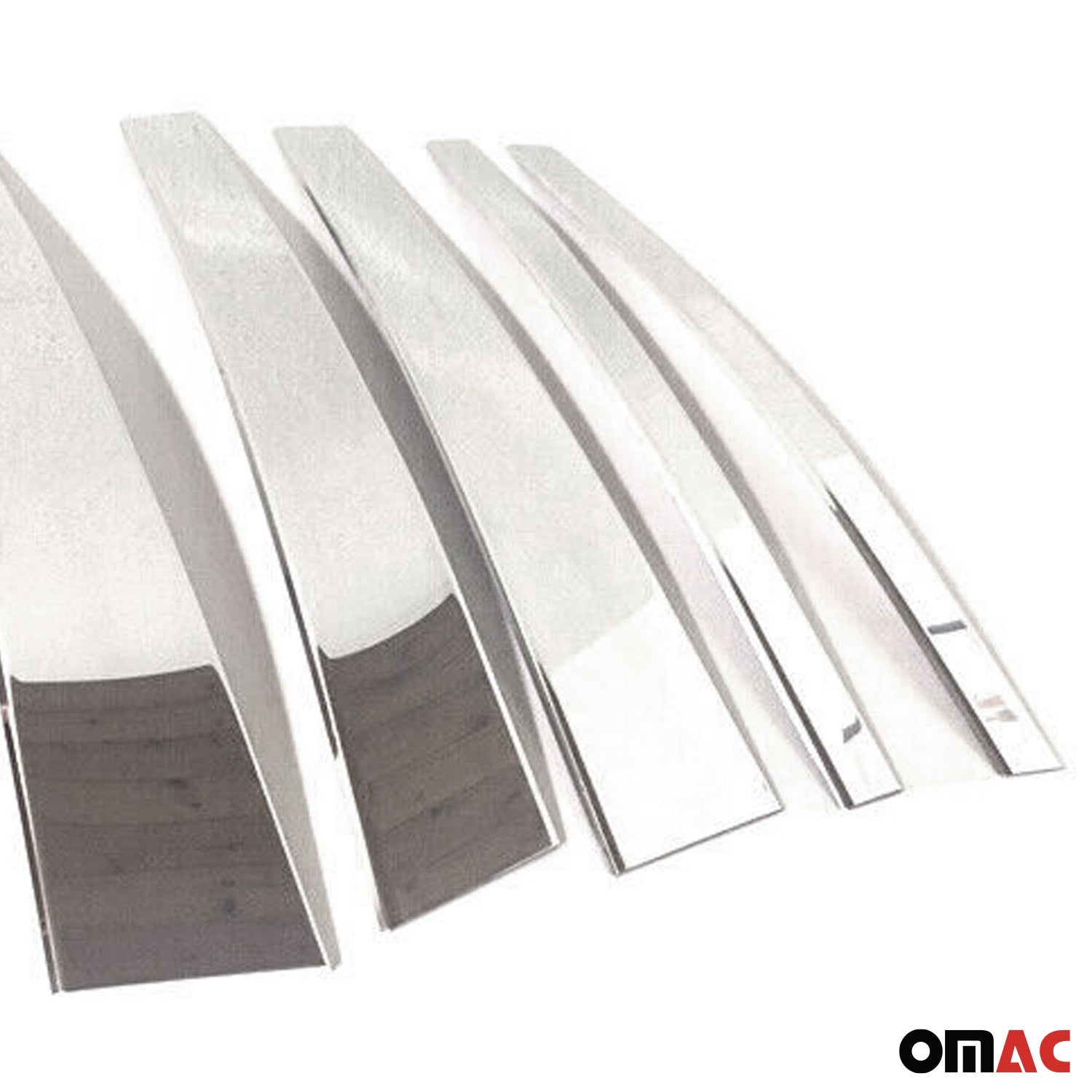 B-Säule Türsäulen Verkleidung für Range Rover 2002-2012 Edelstahl Chrom 6tlg