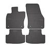 OMAC Gummi Fußmatten für Renault Twingo 2014-2024 Automatten TPE Schwarz 4x