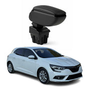 Armlehne Mittelarmlehne für Renault Megane 2016-2022 PU-Leder ABS Schwarz