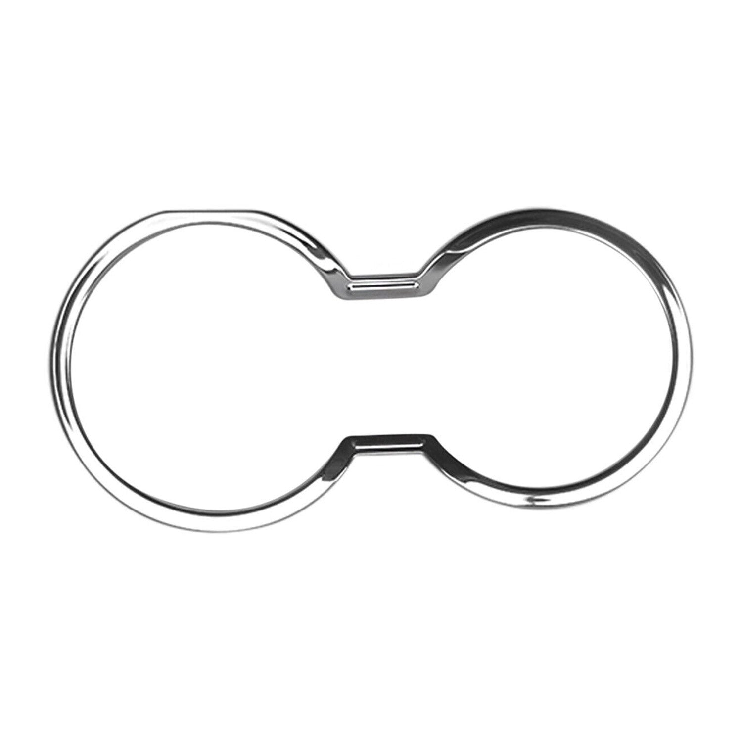 Getränkehalter Rahmen Cupholder für Kia Sportage 2010-2015 Edelstahl Chrom 1tlg