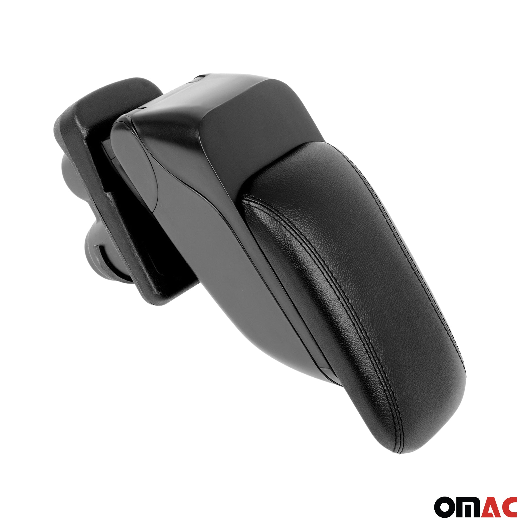 Mittelarmlehne Armlehne für Fiat 500 500C 2007-2015 mit adapter ABS Schwarz