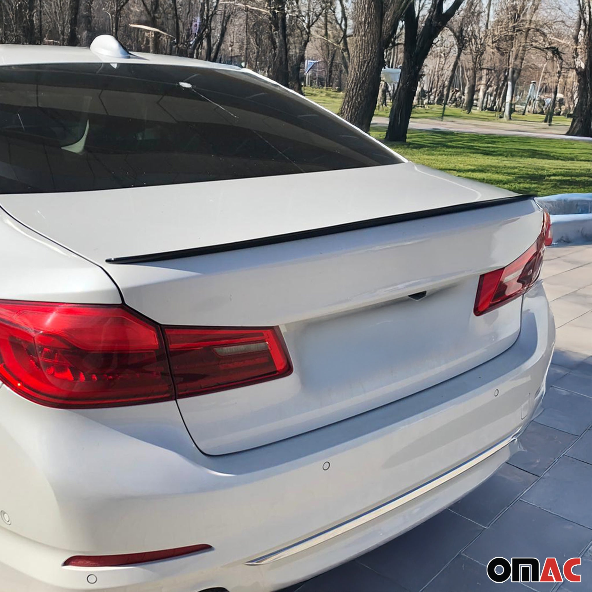 Heckspoiler Dachspoiler Hecklippe für BMW 5er G30 2016-2022 ABS Grundiert 1tlg