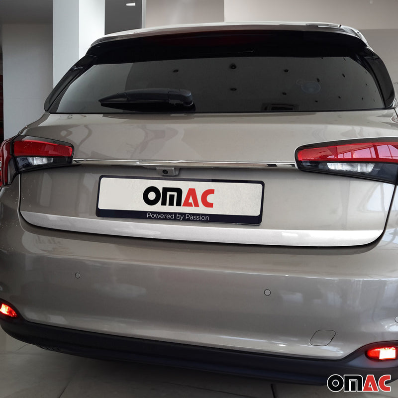 Kofferraumleiste Heckleiste für Fiat Tipo 2015-2025 Kombi Edelstahl Chrom