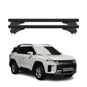 Menabo Dachträger für Ssangyong Torres J100 2022-2026 Aluminium Schwarz 2 tlg