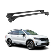 Dachträger für Kia Sorento MQ4 2021-2026 Gepäckträger Grundträger Alu Schwarz 2x