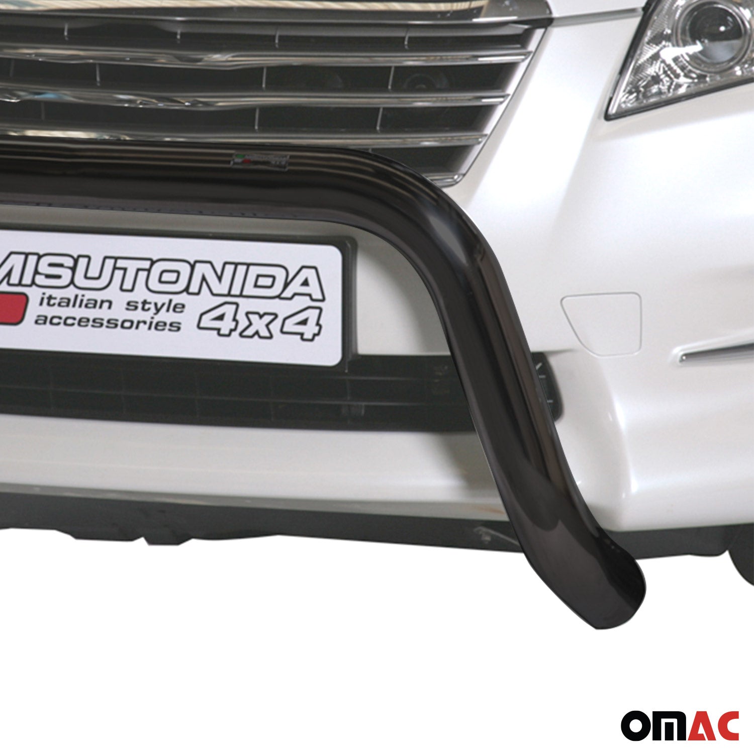 Frontbügel Frontschutzbügel für Toyota RAV4 XA30 2010-2012 ø76mm Stahl Schwarz