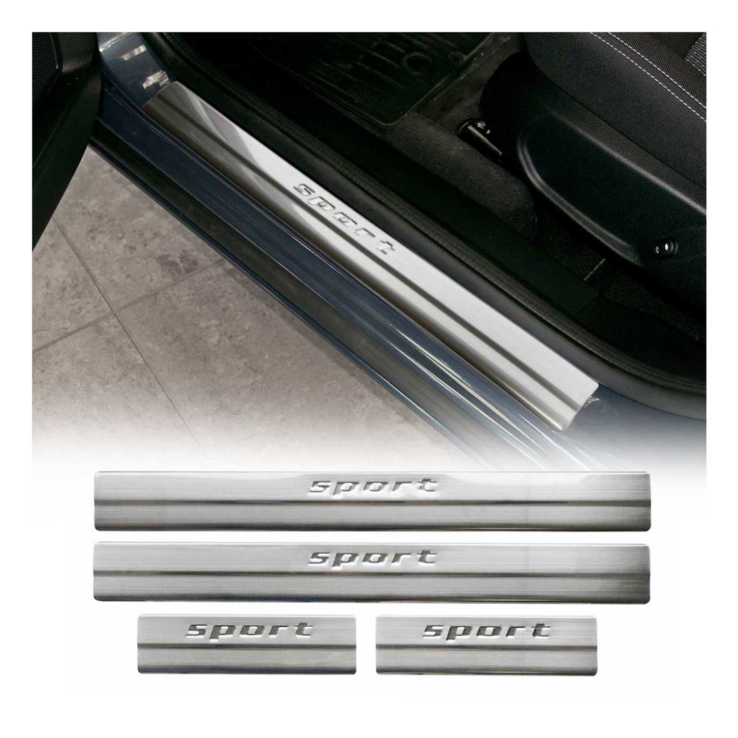 Einstiegsleisten Schweller Sport für Ford Mondeo mk3 Limo 2001-2007 Chrom 4tlg