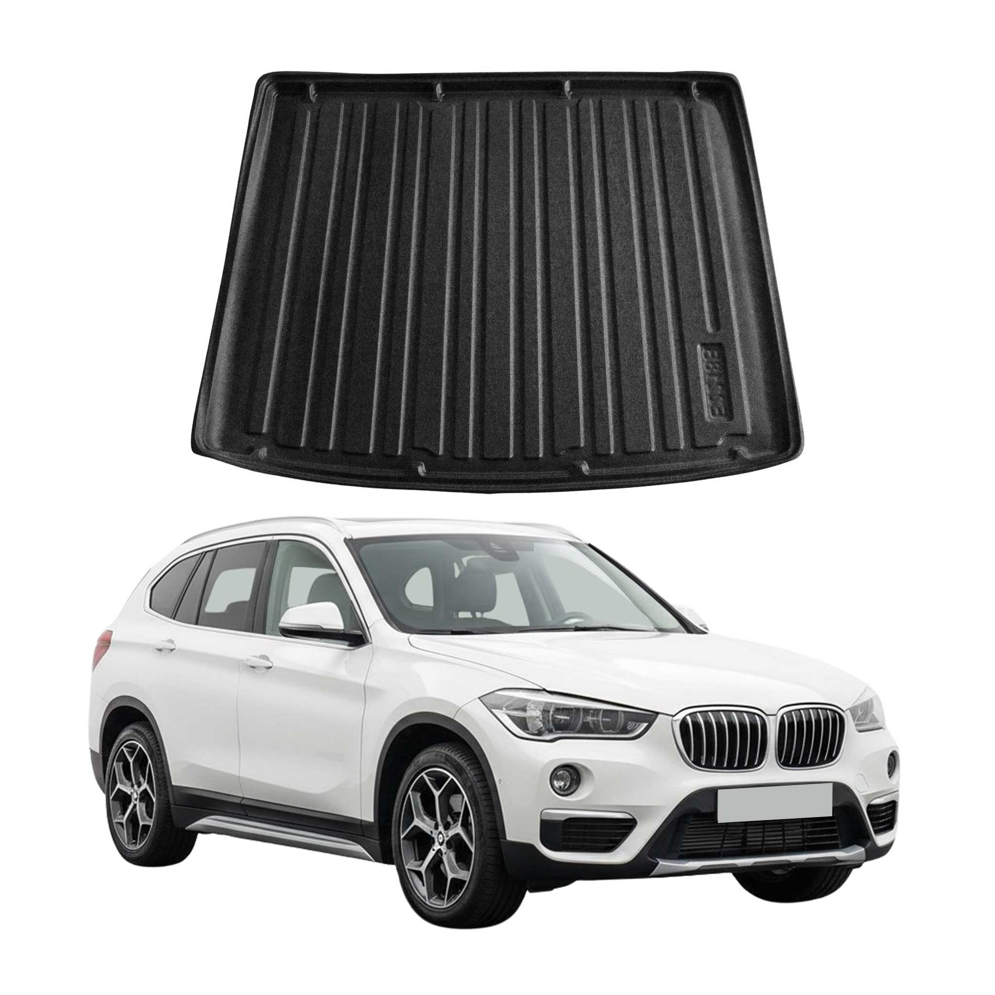 Kofferraumwanne Laderaumwanne für BMW X1 F48 2016-2022 TPE Gummi Schwarz