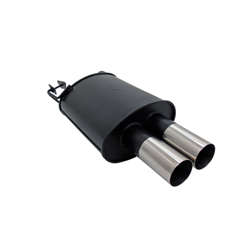 Novus Sportauspuff für BMW E39 2x76mm RL-Design Endschalldämpfer mit ABE
