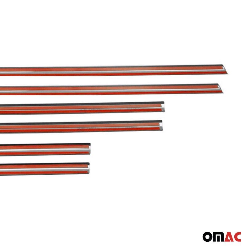 Fensterleisten Zierleisten für Hyundai Getz 2002-2011 Edelstahl Chrom 6tlg