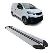 Trittbretter Seitenschweller für Peugeot Expert Traveller 2016-2026 Kurzer Alu