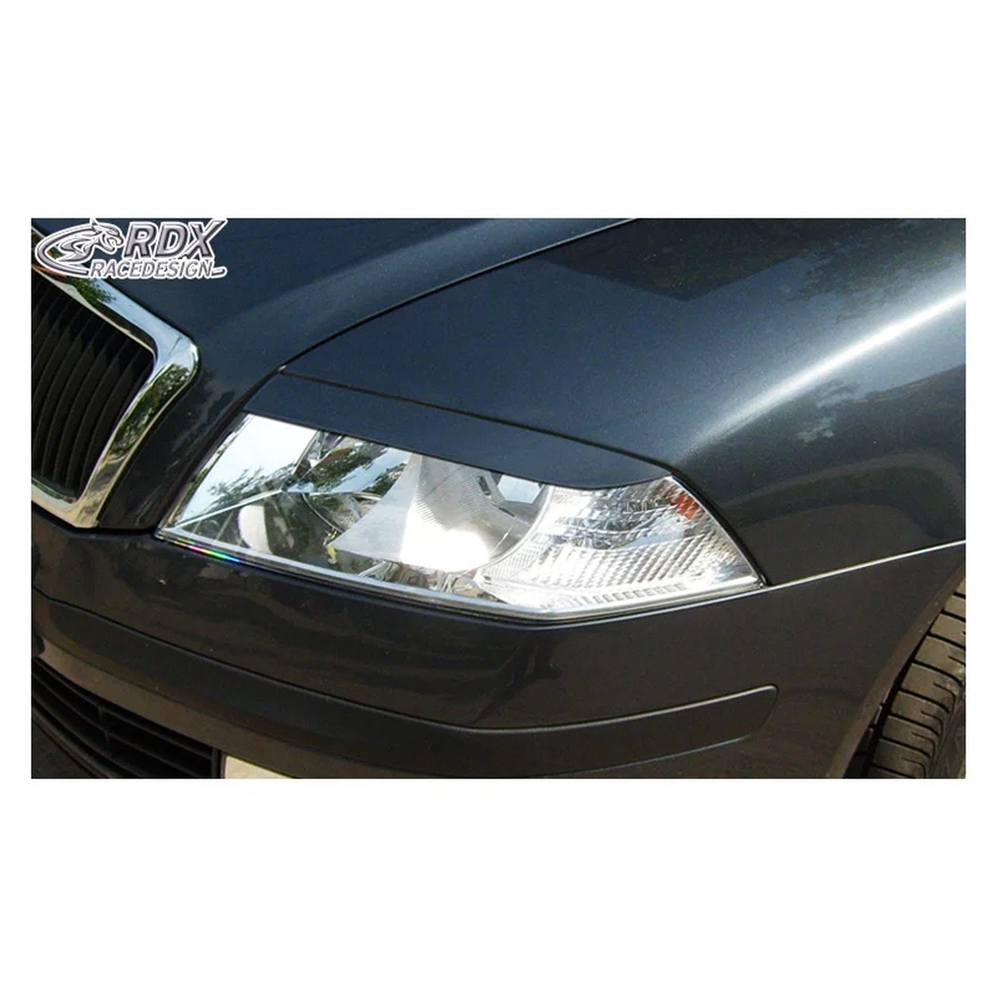 RDX Scheinwerferblenden für Skoda Octavia II 2004-2008 ABS TÜV