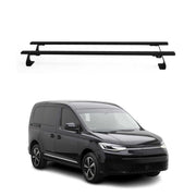 Dachträger Grundtäger für VW T7 Multivan 2021-2026 75kg Stahl Schwarz 2 tlg