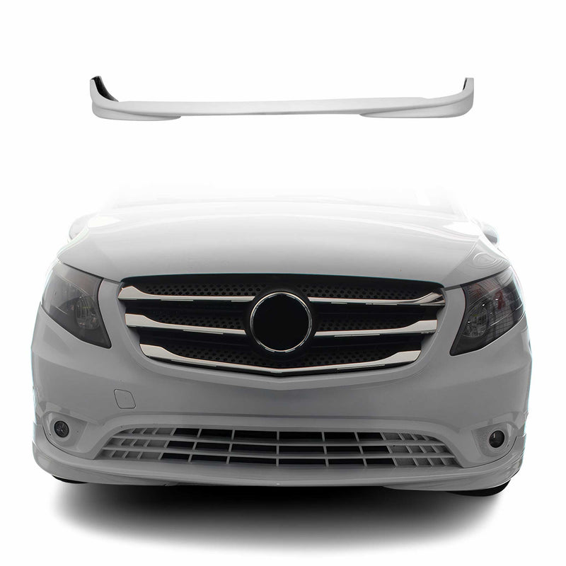 Stoßstange Front Spoiler Lipe für Mercedes Vito W447 2014-2025 ABS Grundiert