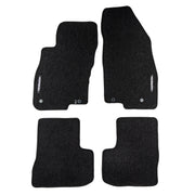 Velours Fußmatten für Fiat Grande Punto 2005-2012 Autoteppich Schwarz 4 tlg