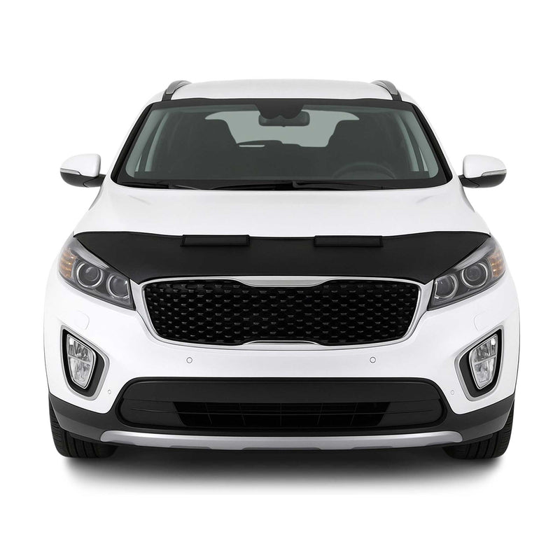 Haubenbra Steinschlagschutz Bonnet Bra für Kia Sorento 2015-2025 Schwarz Halb