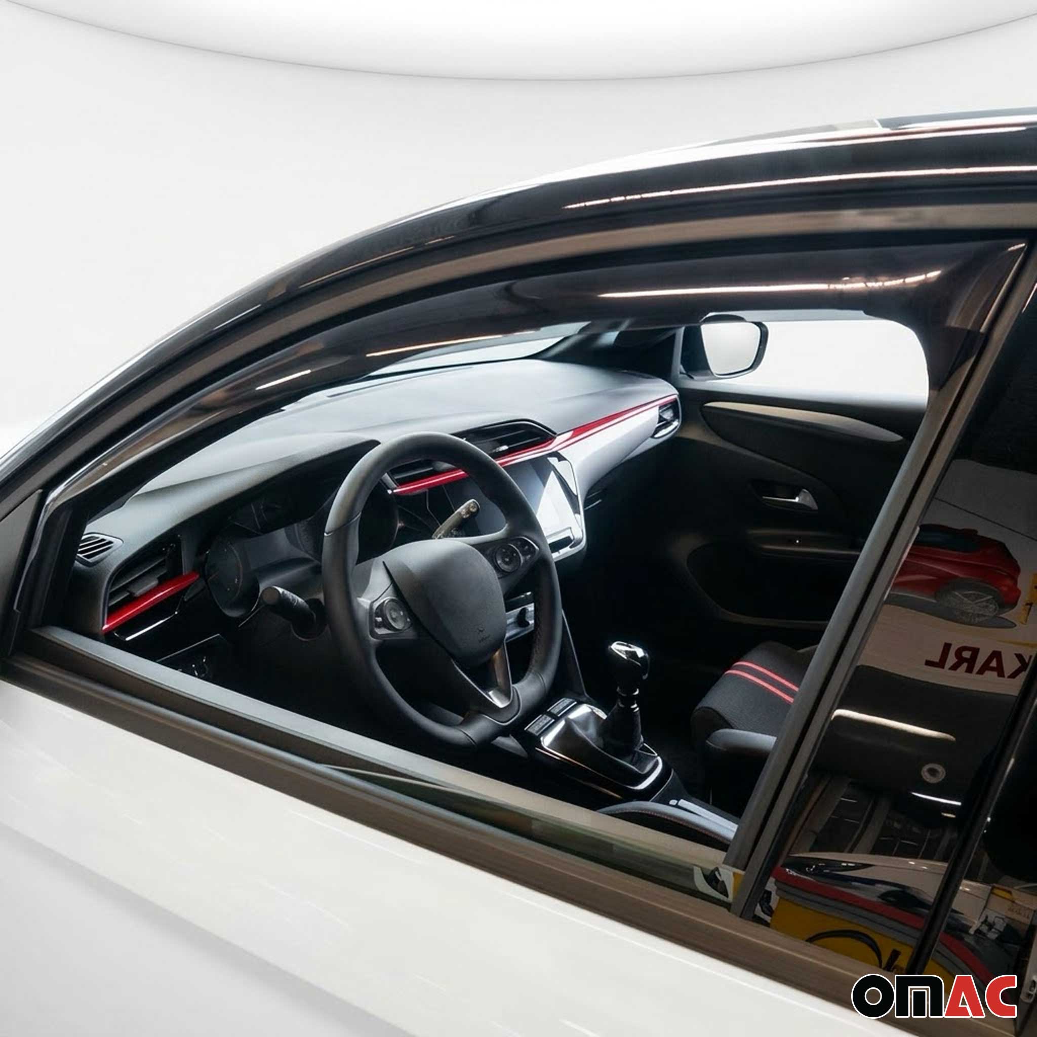 Windabweiser Regenabweiser für Opel Corsa F 2019-2026 Dunkel Acryl 4tlg