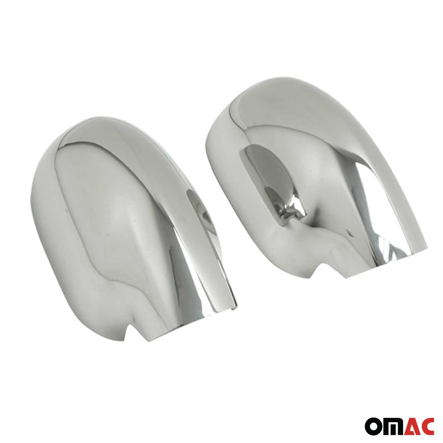 Spiegelkappen Spiegelabdeckung für Dacia Logan 2008-2013 Edelstahl Chrom 2tlg