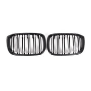 Nieren Grill Kühlergrill für BMW X4 G02 2018-2024 Schwarz Glanz
