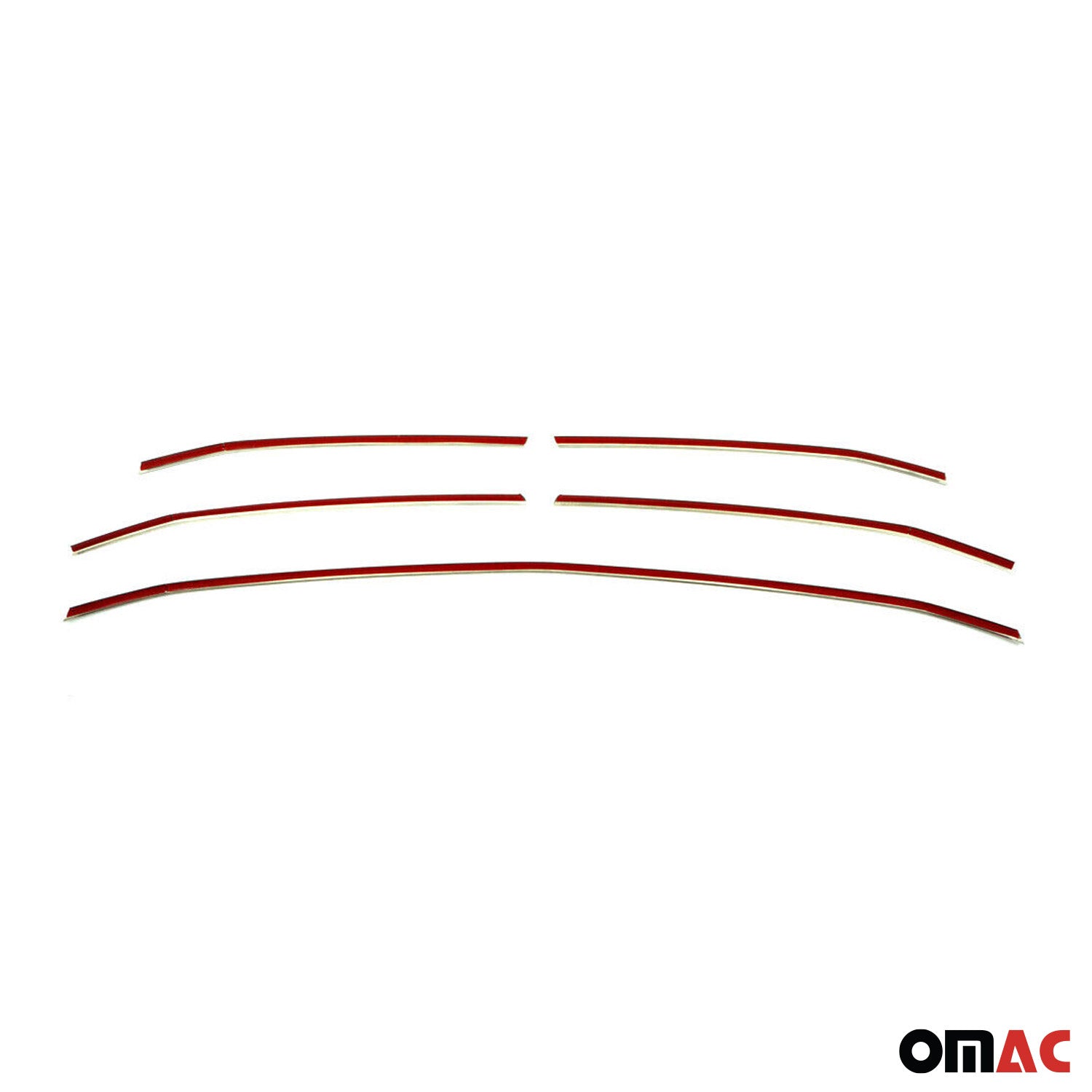 Kühlergrill Grillleisten für Mercedes Sprinter 907 910 2018-2026 Chrom Dunkel 5x