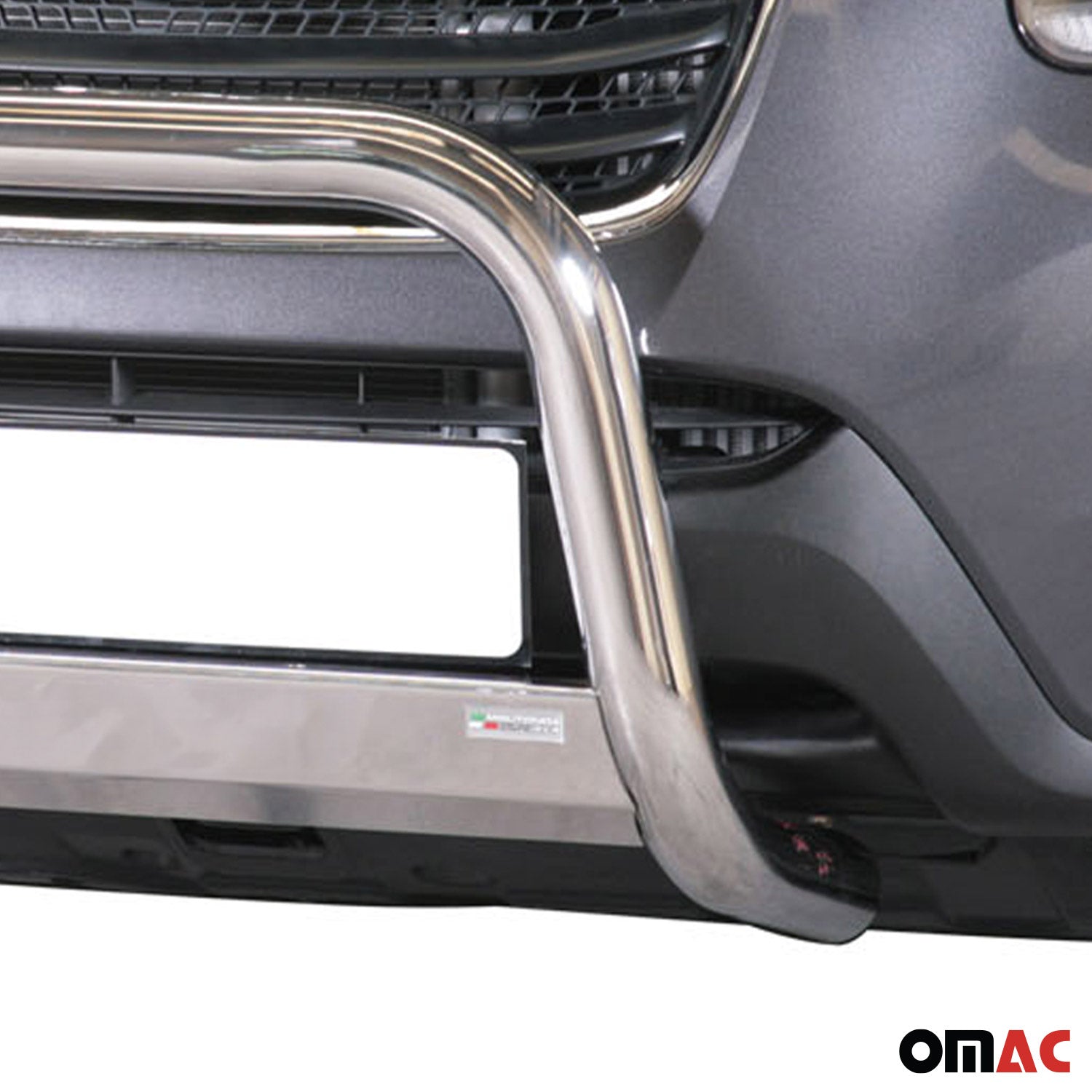 Frontbügel Frontschutzbügel für Hyundai Santa Fe 2009-2012 ø63mm Stahl Silber