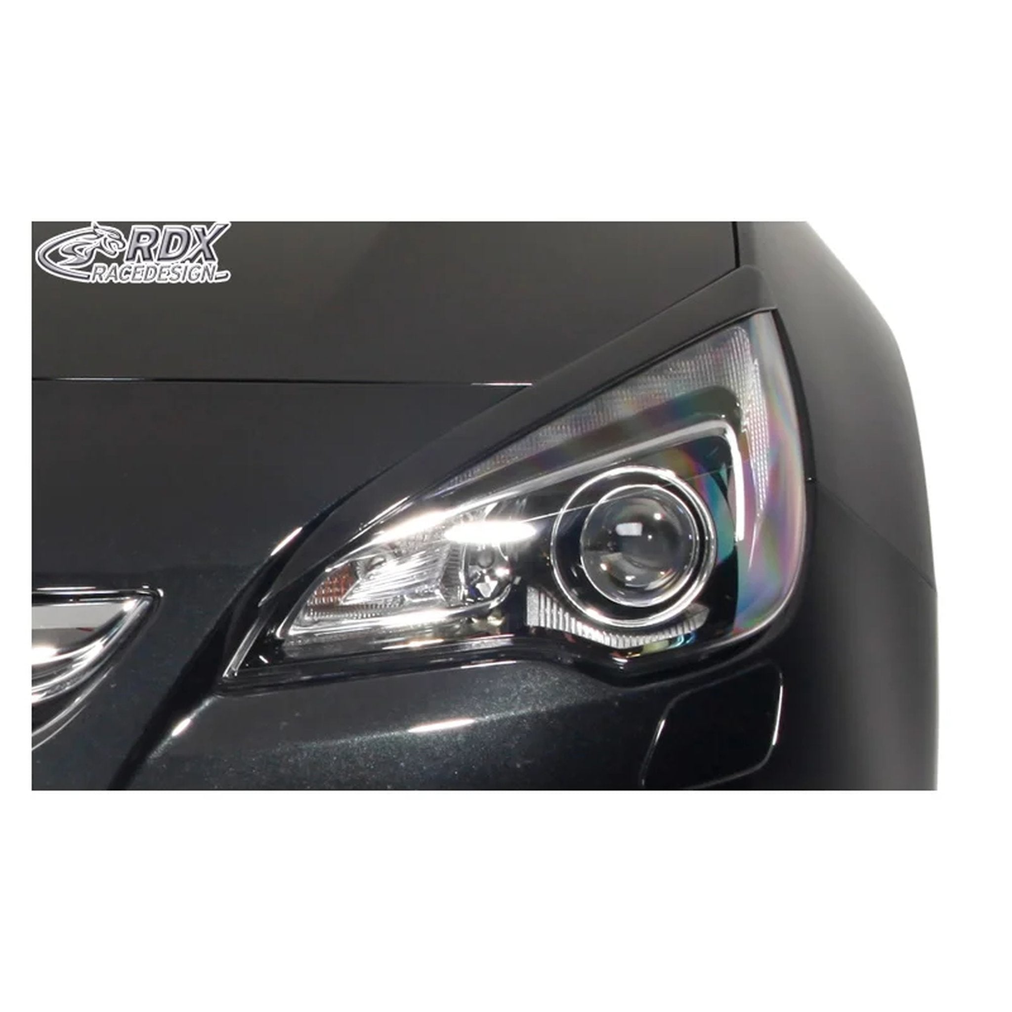 RDX Scheinwerferblenden für Opel Astra J GTC 2009-2015 & Cascada ABS TÜV