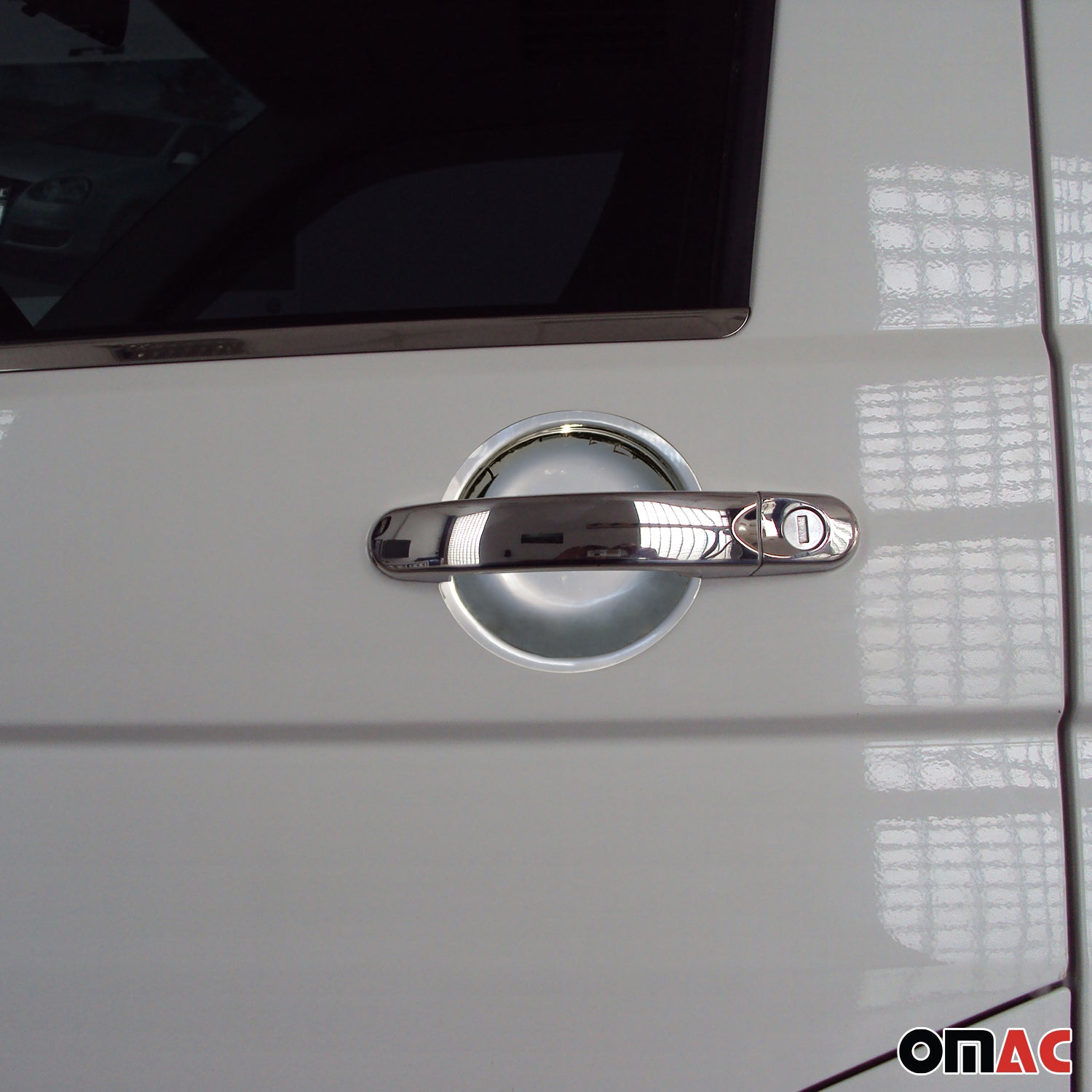 Türgriffschalen Türgriffmulden für VW Caravelle T5 2003-2015 Chrom Edelstahl 4x