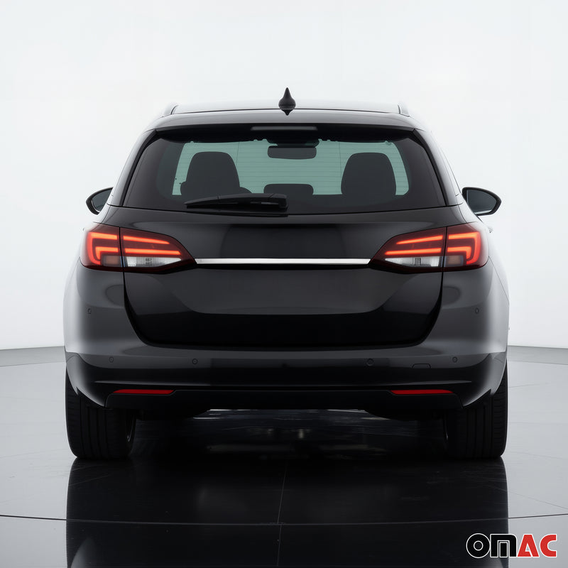 Kofferraumleiste Heckleiste für Opel Astra K Sports Tourer Edelstahl Chrom