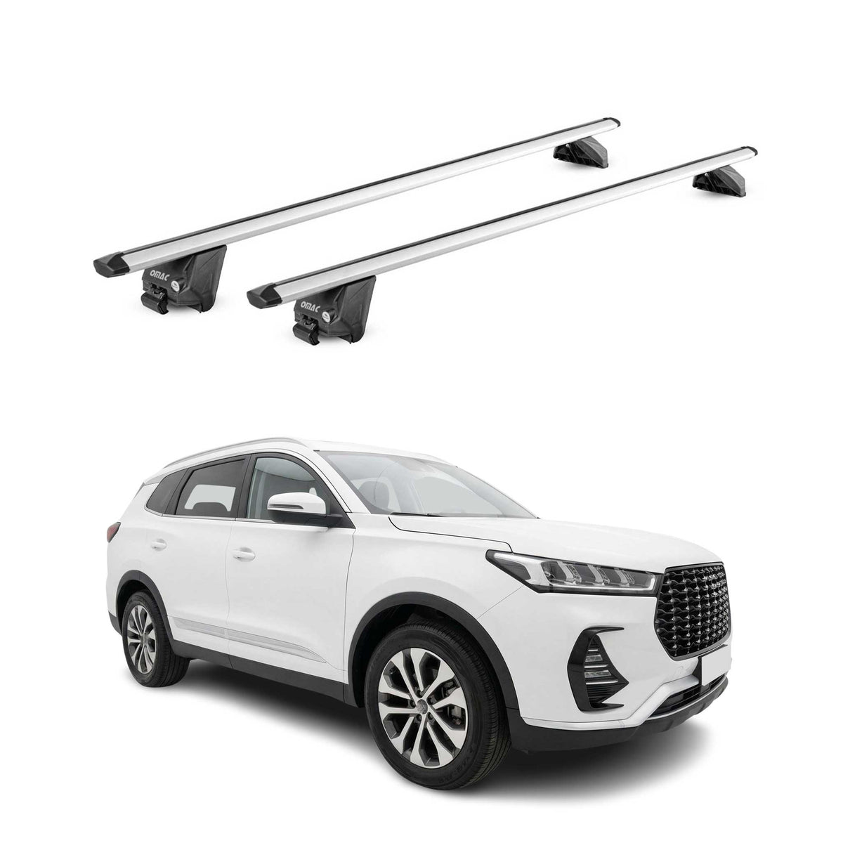 Dachträger für DR 7.0 2025-2026 100kg Aluminium Silber 2x ABE