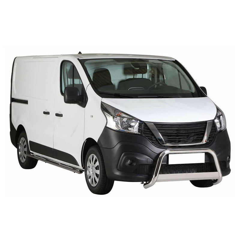 Frontbügel Frontschutzbügel für Nissan NV300 2016-2021 ø63mm Stahl Silber Schutz