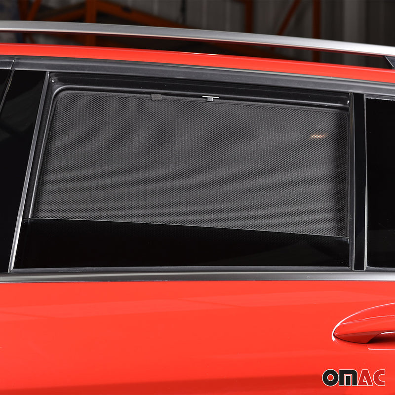 Sonnenschutz Blenden für Mercedes C Klasse S204 2007-2014 hintere Türen 4tlg