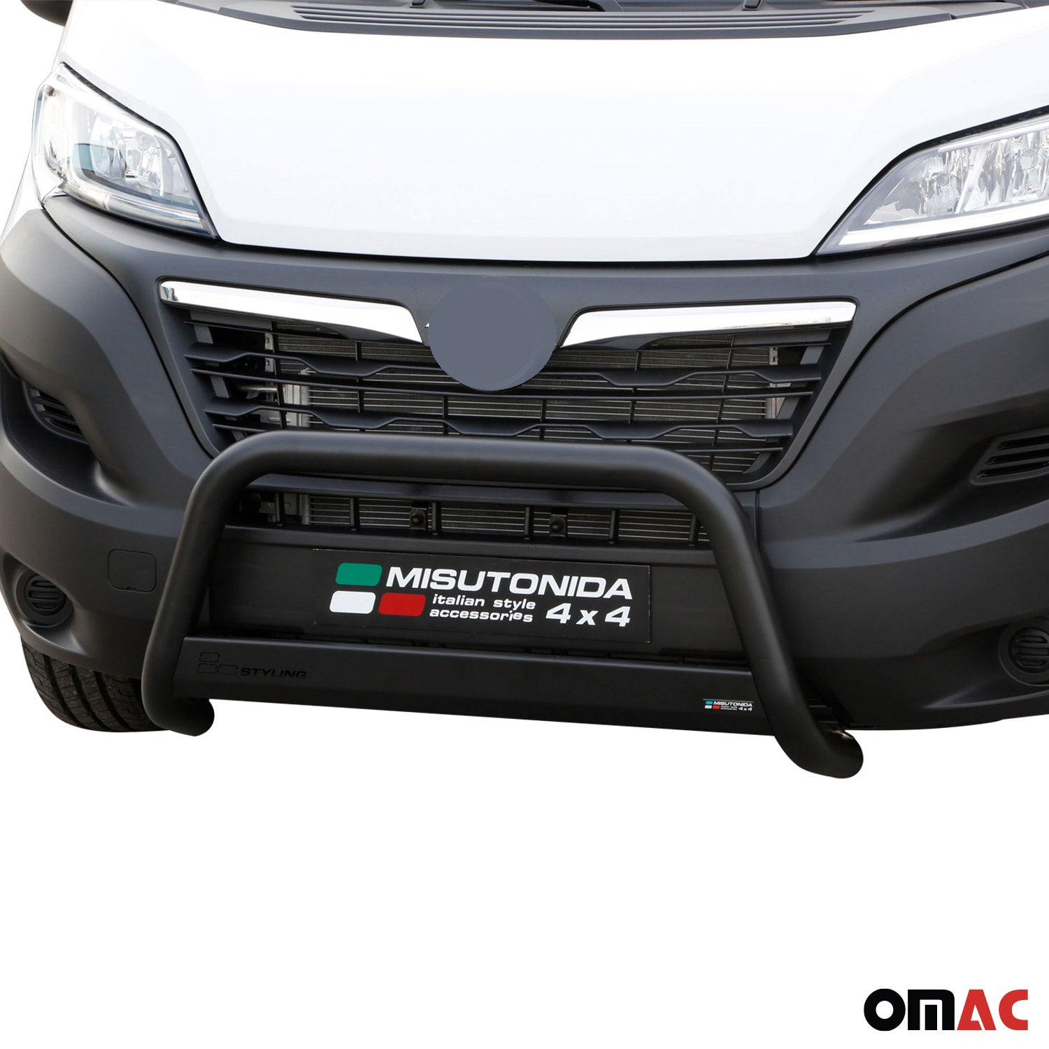 Frontbügel Frontschutzbügel für Opel Movano 2022-2026 ø63mm Stahl Schwarz Schutz
