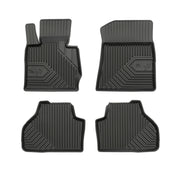 Fußmatten Gummimatten No.77 für BMW X3 F25 2010-2017 TPE Gummi Schwarz 4 Teile