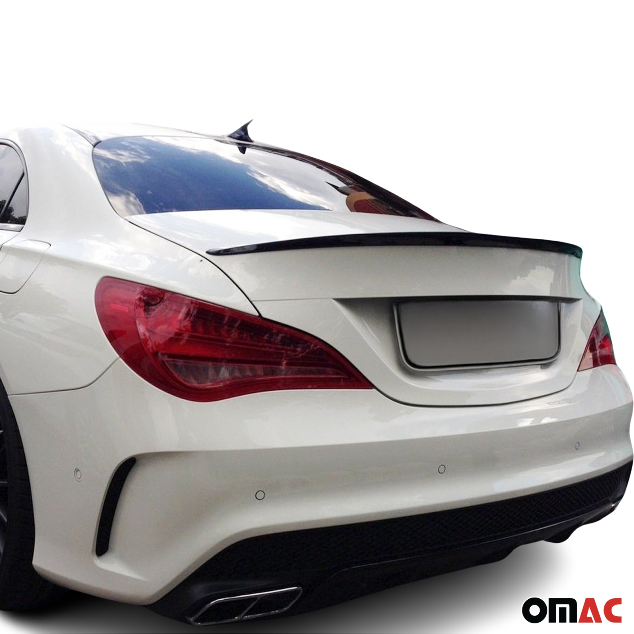 Heckspoiler Heckflügel Hecklippe für Mercedes CLA 2013-2026 Farbe 9197 ABS 1tlg