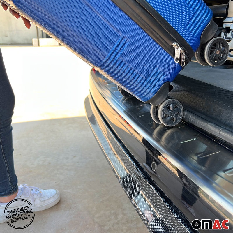 Ladekantenschutz Stoßstangenschutz für VW Golf Variant 2008-2012 Chrom Gebürstet