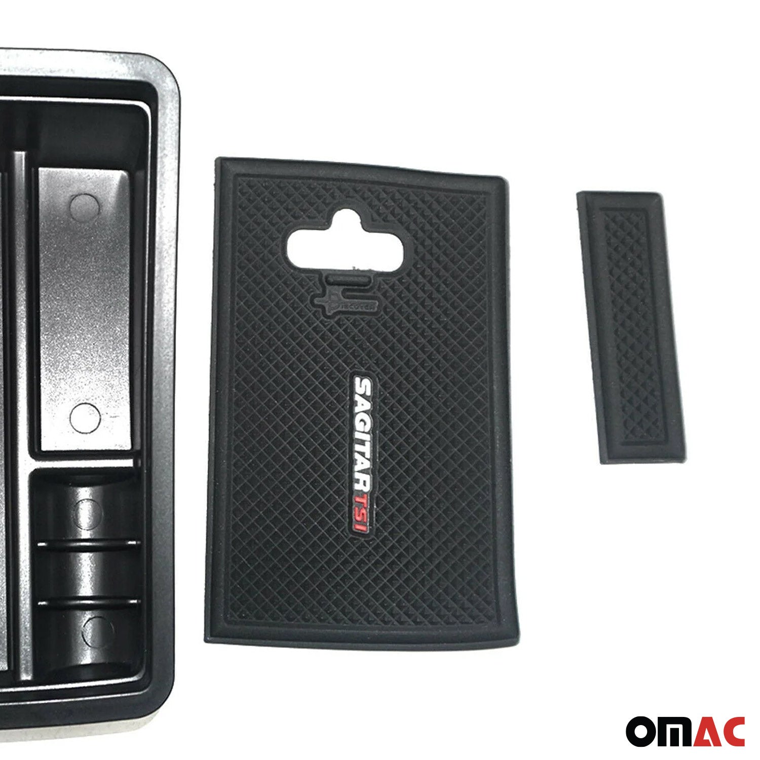 Armauflage Ablagebox für VW Jetta 2014-2018 Zentrale Storage-Box Schwarz