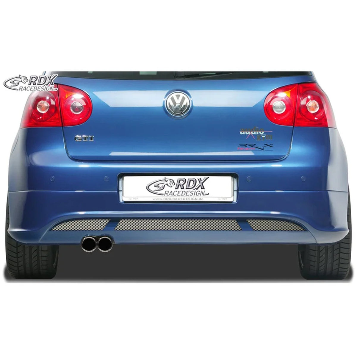RDX Heckschürzenansatz für VW Golf V Schrägheck 3-5tür 2003-08 V2 Auspuff links