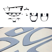 Innenraum Dekor Cockpit für Ford Focus 1998-2004 Carbon Optik 7tlg