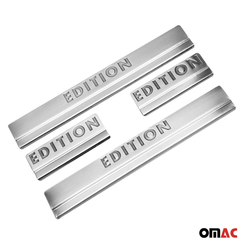 Door sill trims edition for Ford Kuga 2008-2012 stainless steel 4x