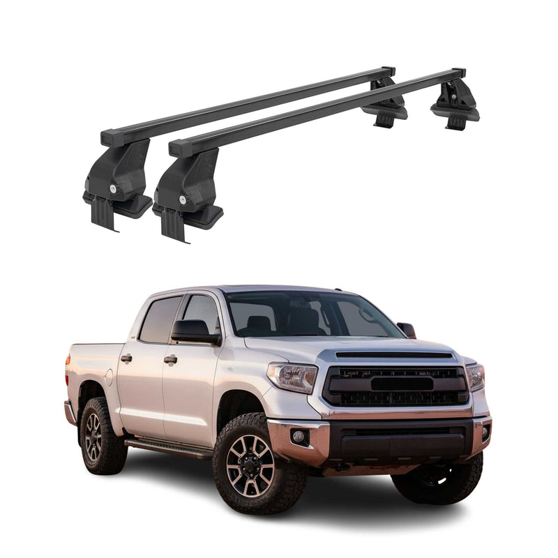 Menabo Dachträger für Toyota Tundra CrewMax mk2 2014-2021 FL 50kg Stahl Schwarz