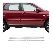 Seitentürleiste Türleisten Türschutzleiste für Kia Sportage 2010-2015 Chrom 4x