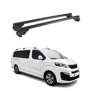 Dachträger Grundträger für Peugeot Expert / Traveller 2016-2026 TÜV Alu Schwarz