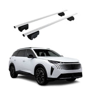 Dachträger Grundträger für Peugeot 5008 III 2024-2026 Stahl Silber 2tlg