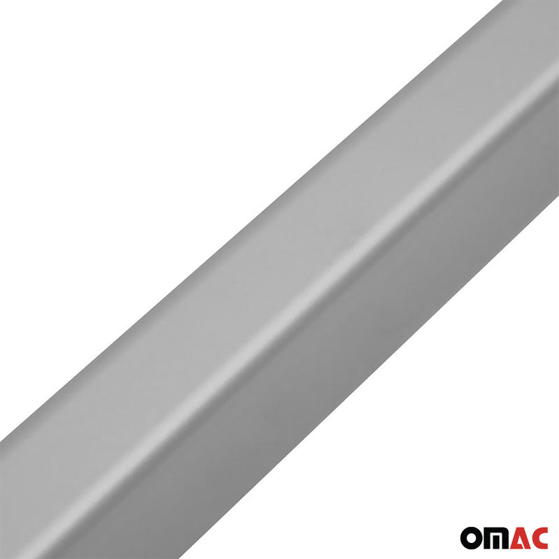 Aluminium Dachreling Relingträger für Mazda 3 2013-2018 Silber 2x